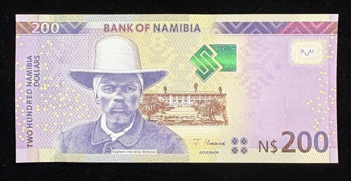 674-1 B674-NAMIBIA-2022納米比亞紙幣,-200 Namibia Dollars(B)