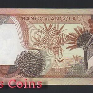 B675-ANGOLA--1972安哥拉紙幣100 Escudos(B)