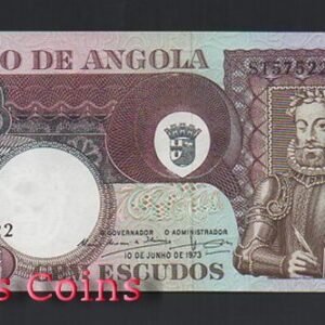 B676-ANGOLA--1973安哥拉紙幣100 Escudos(BO)