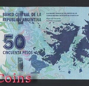 B678-ARGENTINA--2015阿根廷紙幣50 Pesos（BO）