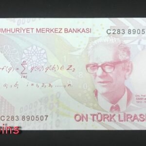 B683-TURKEY-2009土耳其紙幣10Türk Lirası(563)