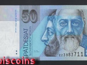 B685-SLOVAKIA-1993-05斯洛伐克紙鈔-50 koruna(B)