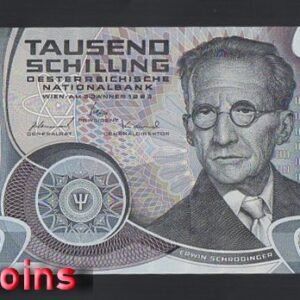 686-1 B686-AUSTRIA-1983奧地利鈔票-1000 Schilling(HB)