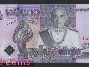 B689-CAMBODIA-2019柬埔寨紙幣-15.000 Riels(345)