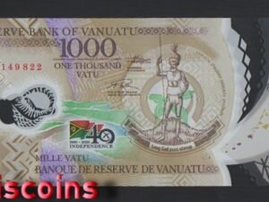 B695-VANUATU-2020瓦努阿圖(萬那杜)塑膠紀念鈔票-1.000 Vatu(476)