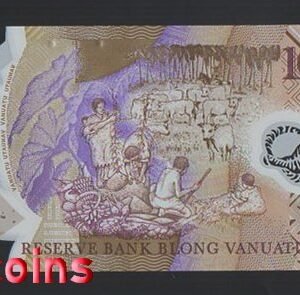 B695-VANUATU-2020瓦努阿圖(萬那杜)塑膠紀念鈔票-1.000 Vatu(476)