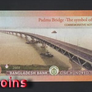696-2 B696-BANGLADESH-2022孟加拉紀念紙幣100 Taka(178)