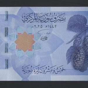 698-1 B698-SYRIA-2025敘利亞鈔票-25 Syrian Pounds(1332)