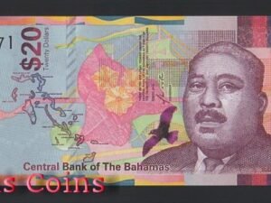 B707-BAHAMAS--2018巴拿馬紙幣20 Dollars(B)