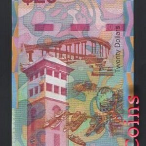 707-2 B707-BAHAMAS--2018巴拿馬紙幣20 Dollars(B)