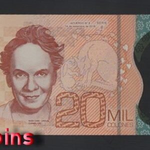 B708-COSTA RICA-2018哥斯大黎加塑膠紙鈔.20000 COLONES(BO)