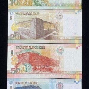 B714-PERU-2009祕魯紙幣-4張(B)