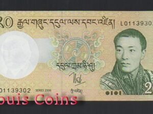 B724-BHUTAN--2006-2013不丹紙幣20 Ngultrum(282)