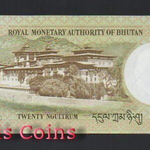 B724-BHUTAN--2006-2013不丹紙幣20 Ngultrum(282)