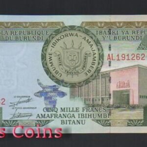 B741-BURUNDI--2008浦隆地紙幣5.000 Francs(B)