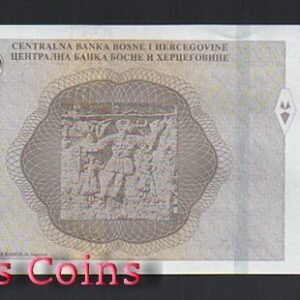 744-2 B744-BOSNIA & HERZEGOVIN--2012波士尼亞(黑山)紙幣(739)