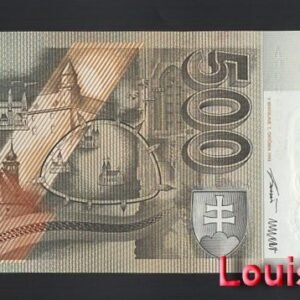 755-2 B755-SLOVAKIA-2000斯洛伐克紀念紙鈔.500 koruna(B)