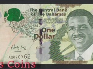 B760-BAHAMAS--2008巴哈馬紙幣1 Dollars(719)