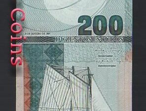 B761-CAPE VERDE--2005維德角紙幣200 Escudos(B)