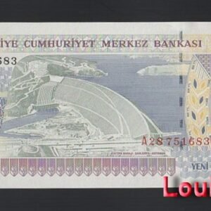 B766-TURKEY-2005土耳其鈔票-1 Yeni Türk Lirası（901）