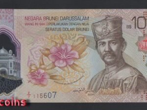 B770-BRUNEI-2024(26)汶萊塑膠鈔票-100 Dolar Brunei（1410）