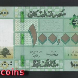 B774-LEBANON-2020黎巴嫩紙幣,100.000 Livres(B)