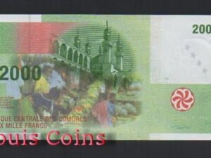 B776-COMOROS--2005葛摩紙幣2.000 Francs(107)