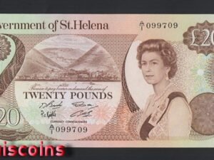 B777-SAINT HELENA-ND (1986)聖赫勒拿島紙幣,20 Pounds(BO)