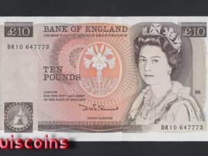 785-1 B785-GREAT BRITAIN-ND (1975-1992)英國紙幣,10 Pound(BO)