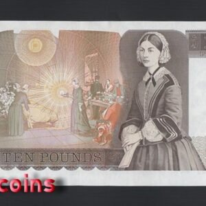 B785-GREAT BRITAIN-ND (1975-1992)英國紙幣,10 Pound(BO)