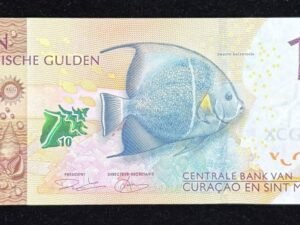 B790-CURAÇAO & SINT MAARTEN-2025庫拉索& 聖馬丁紙幣10 Caribische Gulden(129)