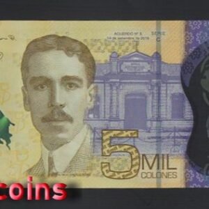 B797-COSTA RICA-2018哥斯大黎加塑膠紙鈔.5000 COLONES（510）
