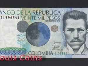 B802-COLOMBIA-2010哥倫比亞紙幣 20.000 Pesos(109)