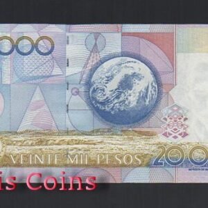 B802-COLOMBIA-2010哥倫比亞紙幣 20.000 Pesos(109)