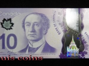B805-CANADA-2013加拿大塑膠鈔票-10 Dollars(958)