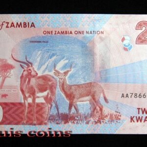 B831-ZAMBIA--2024尚比亞紙幣 20 Kwacha（864）