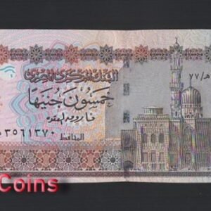 841-1 B841-EGYPT-2016-2018埃及紙幣,50 Pounds(B)