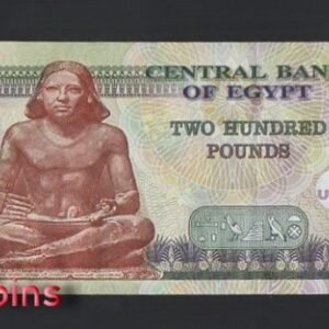 843-2 B843-EGYPT-2015-2017埃及紙幣,200 Pounds(B)
