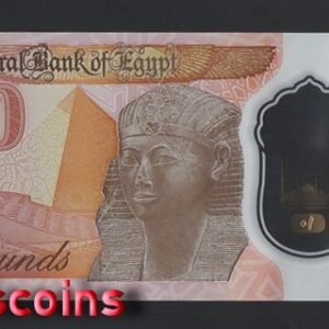 846-1 B846-EGYPT-2022埃及塑膠紙幣-10 Pounds(1333)