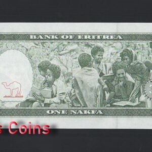 B849-ERITREA-1997厄利垂亞紙幣,1 Nakfa(372)