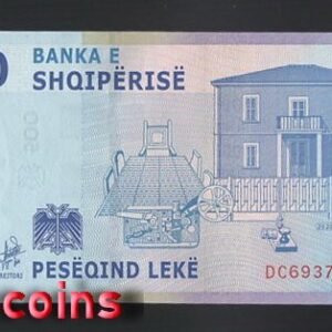 850-2 B850-ALBANIA-2020阿爾巴尼亞紙幣,500 Leke(709)