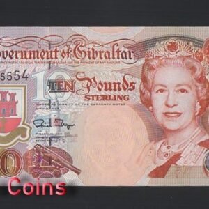 857-1 B857-GIBRALTAR-1995直布羅陀紙幣,10 Pounds Sterling(621)