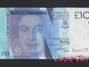 858-1 B858-GIBRALTAR-2010直布羅陀紙幣,10 Pounds Sterling(BO)