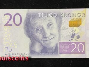859-1 B859-SWEDEN-ND (2015)瑞典鈔票-20 Kronor(1148)