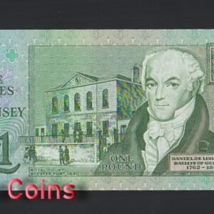 B861-GUERNSEY-1991-2016根西島紙幣,1 Pound(B)