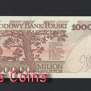 B871-POLAND-1993波蘭紙幣-1.000.000 Złotych(AO)