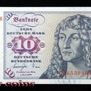 B872-FEDERAL REPUBLIC OF GERMANY-1970-1980德國紙幣(B)