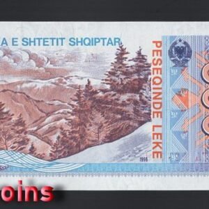 B886-ALBANIA-1996阿爾巴尼亞鈔票-500 Leke(BO)