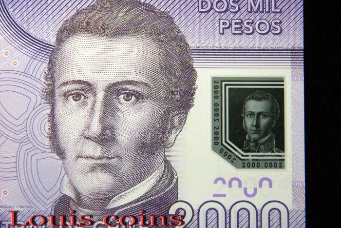 B889-CHILE-2009-21智利塑膠鈔票2.000 Pesos（347）