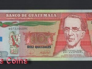 B890-GUATEMALA-2008瓜地馬拉鈔票-10 Quetzales(785)